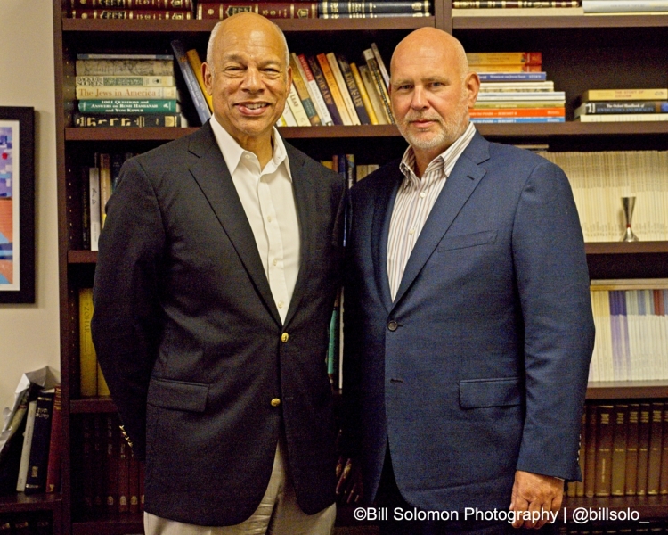 Jeh Johnson and Steve Schmidt