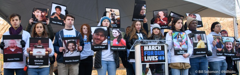 March for our Lives in  Newark in 2018