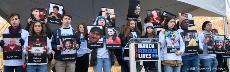 March for our Lives in Newark in 2018