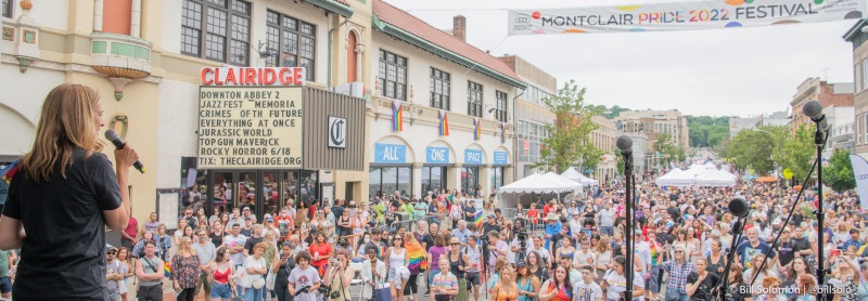 Mikie Sherrill at Pride Day in Montclair