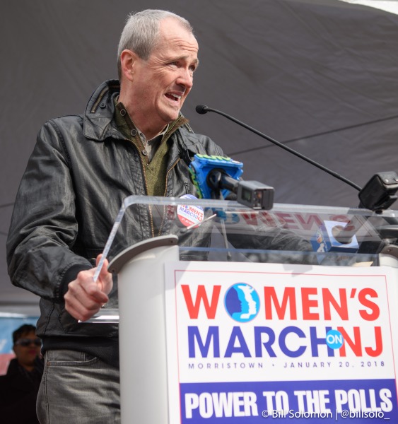 Governor Phil Murphy at Womens March